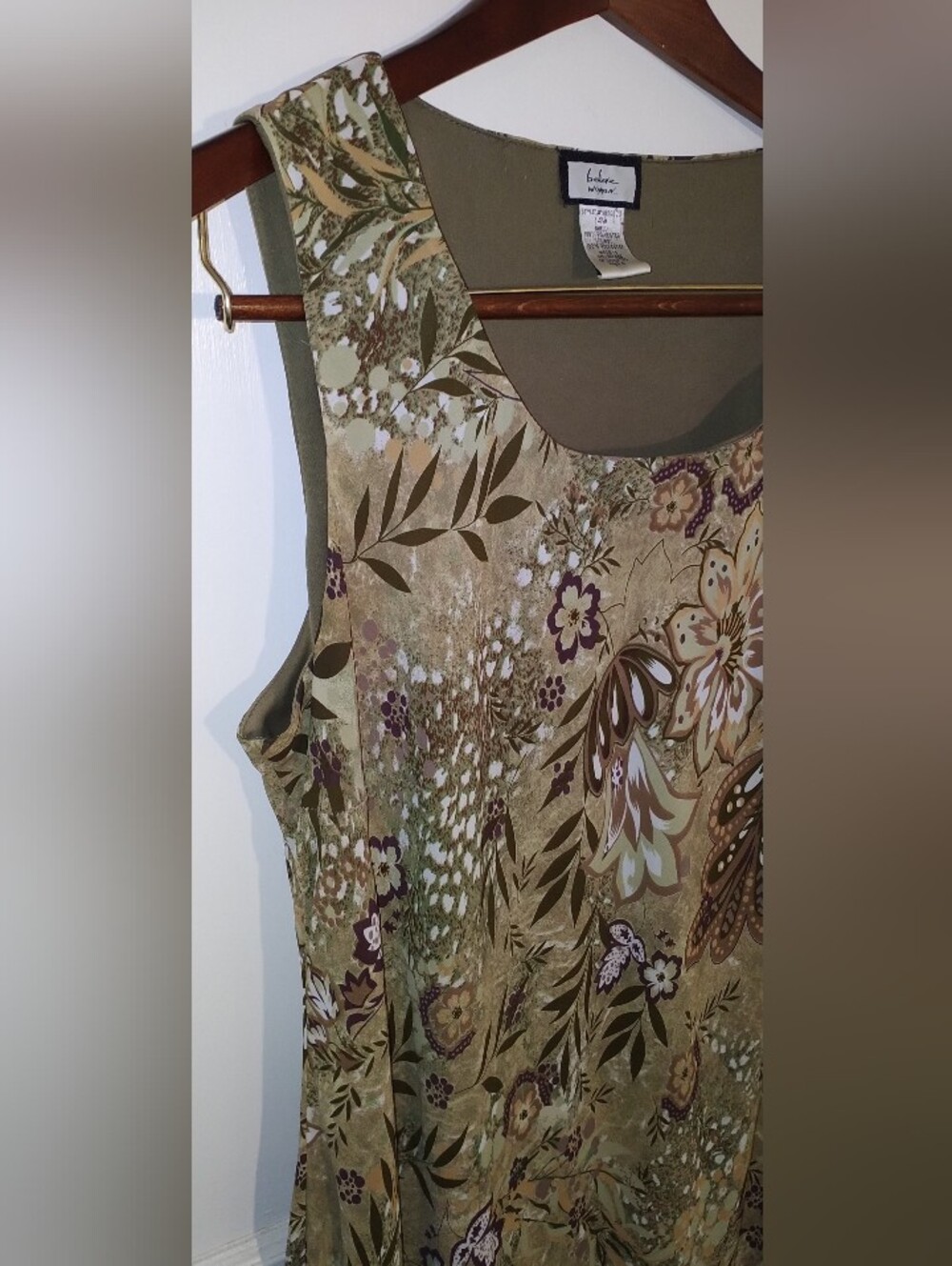 Green Floral Dress - Picture 2 of 3